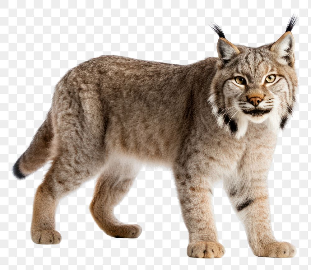 PNG Canada lynx wildlife animal mammal. AI generated Image by rawpixel.