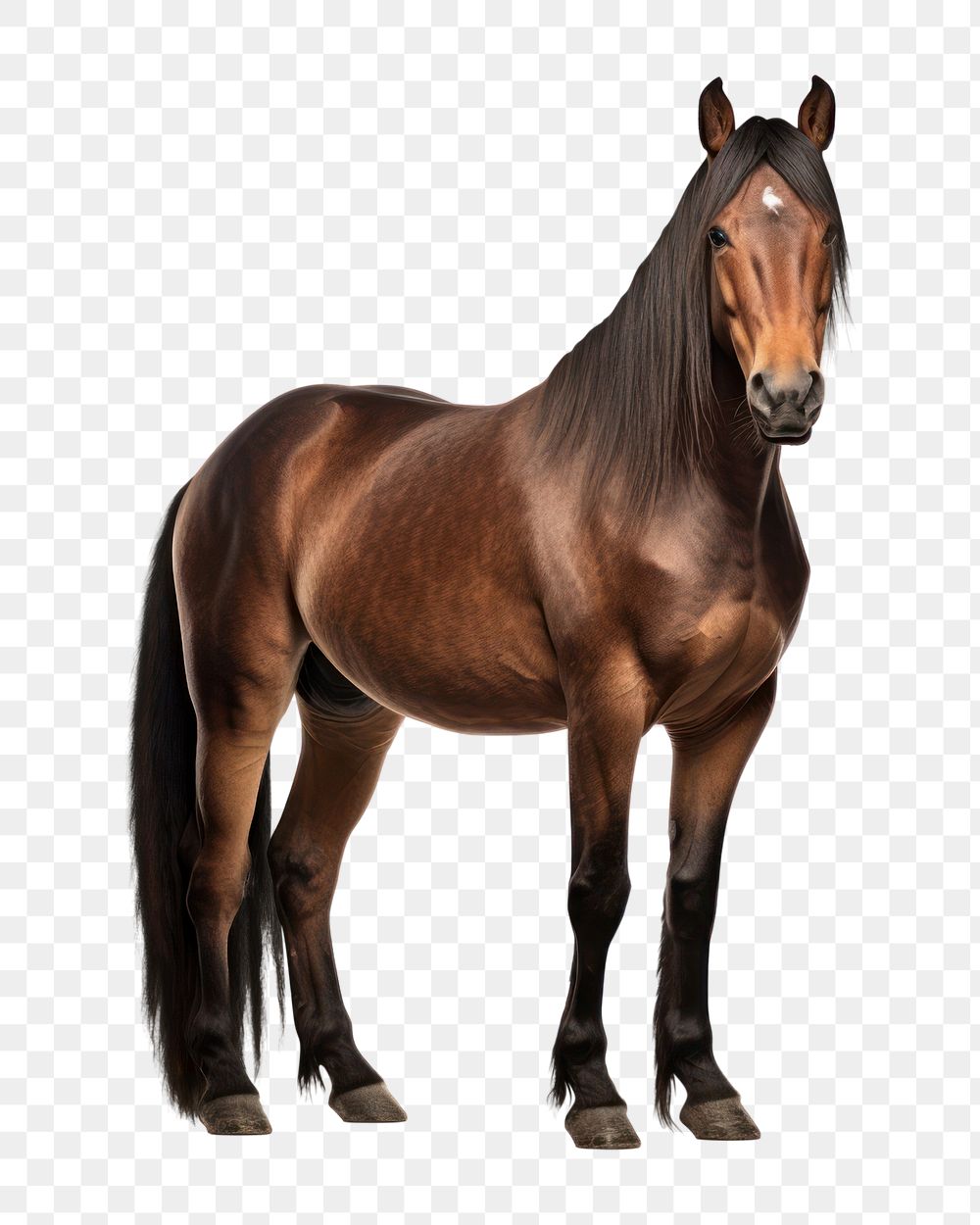 PNG Horse sit stallion animal mammal. 