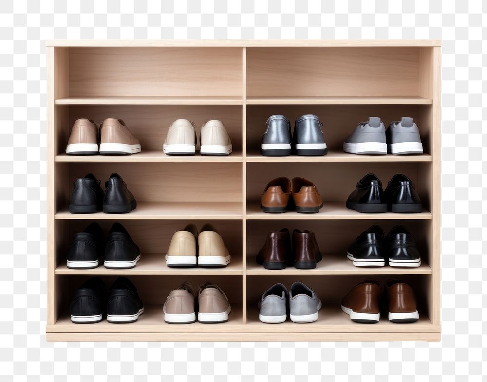 PNG Shoe storage cabinet. AI generated Image by rawpixel.