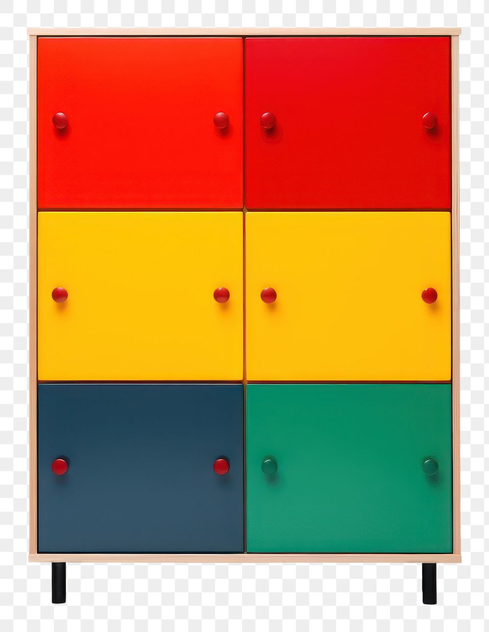PNG  Storage cabinet furniture cupboard locker. AI generated Image by rawpixel.