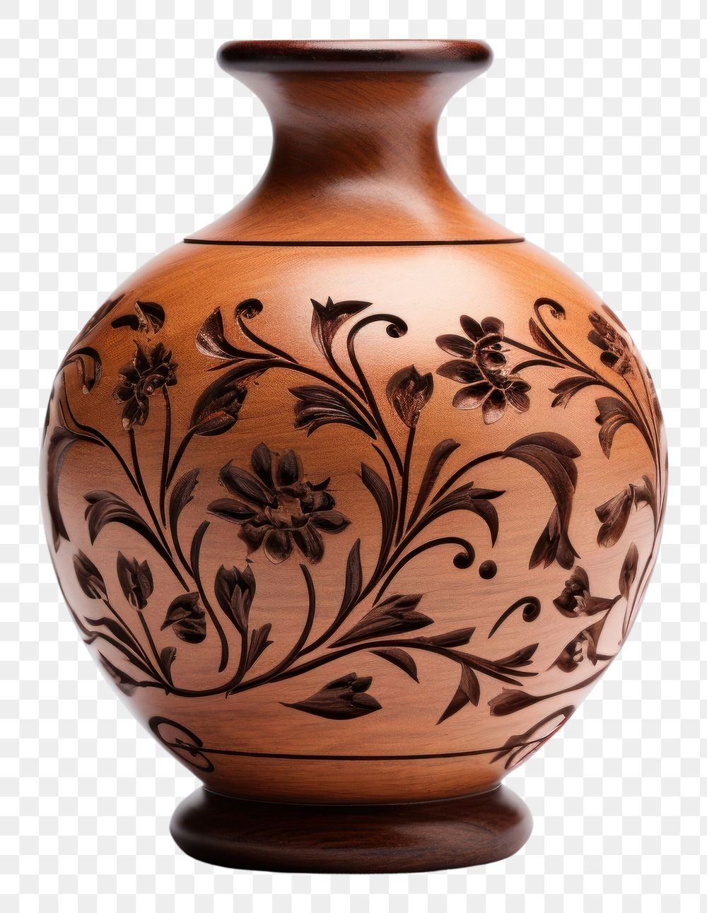 PNG  Vase porcelain pottery art. AI generated Image by rawpixel.