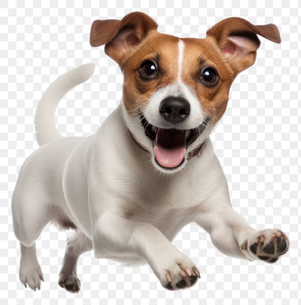 PNG  Jack Russell terrier mammal animal puppy. AI generated Image by rawpixel.