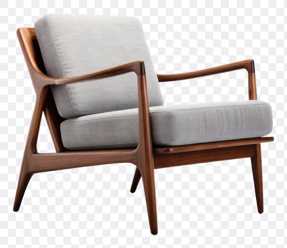 PNG  Mid-Century Modern chair furniture armchair . 