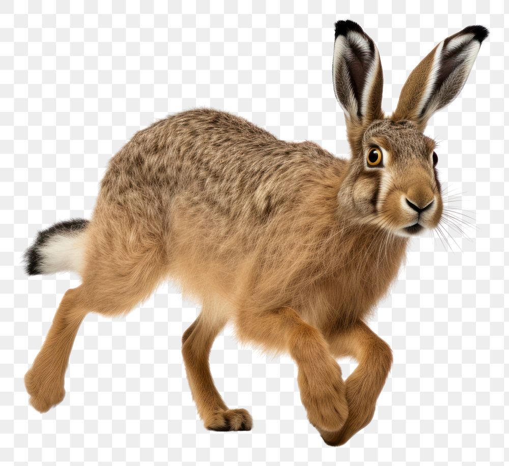 PNG African Hare animal mammal rodent. AI generated Image by rawpixel.