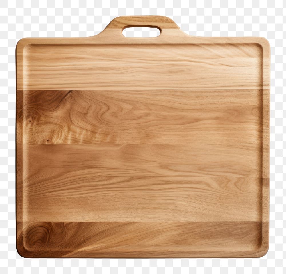 PNG  Wooden cutting board white background letterbox pattern. AI generated Image by rawpixel.