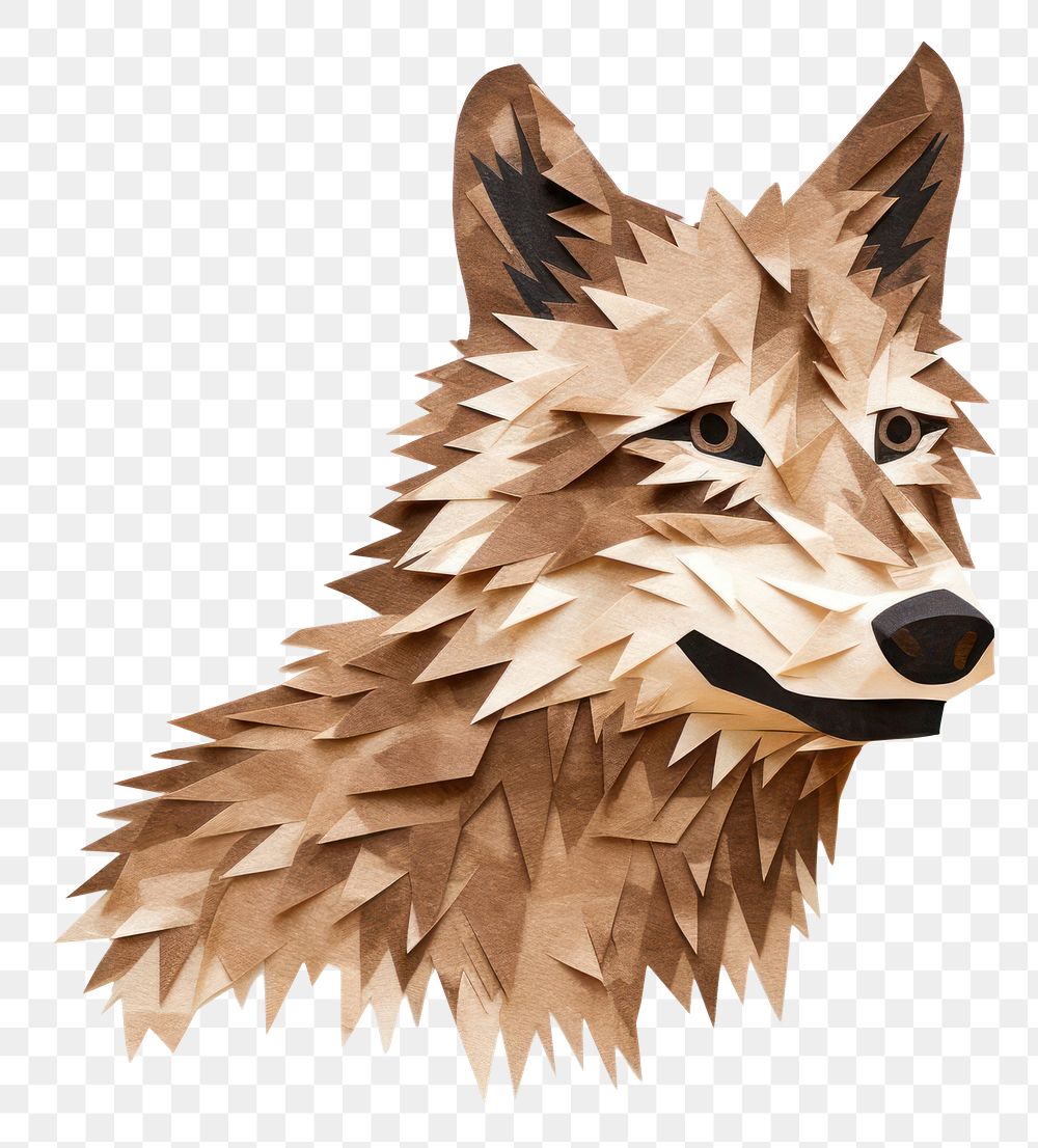 PNG  Wolf mammal animal white background. AI generated Image by rawpixel.