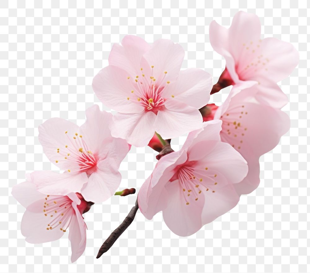 PNG Sakura blossom flower plant. 
