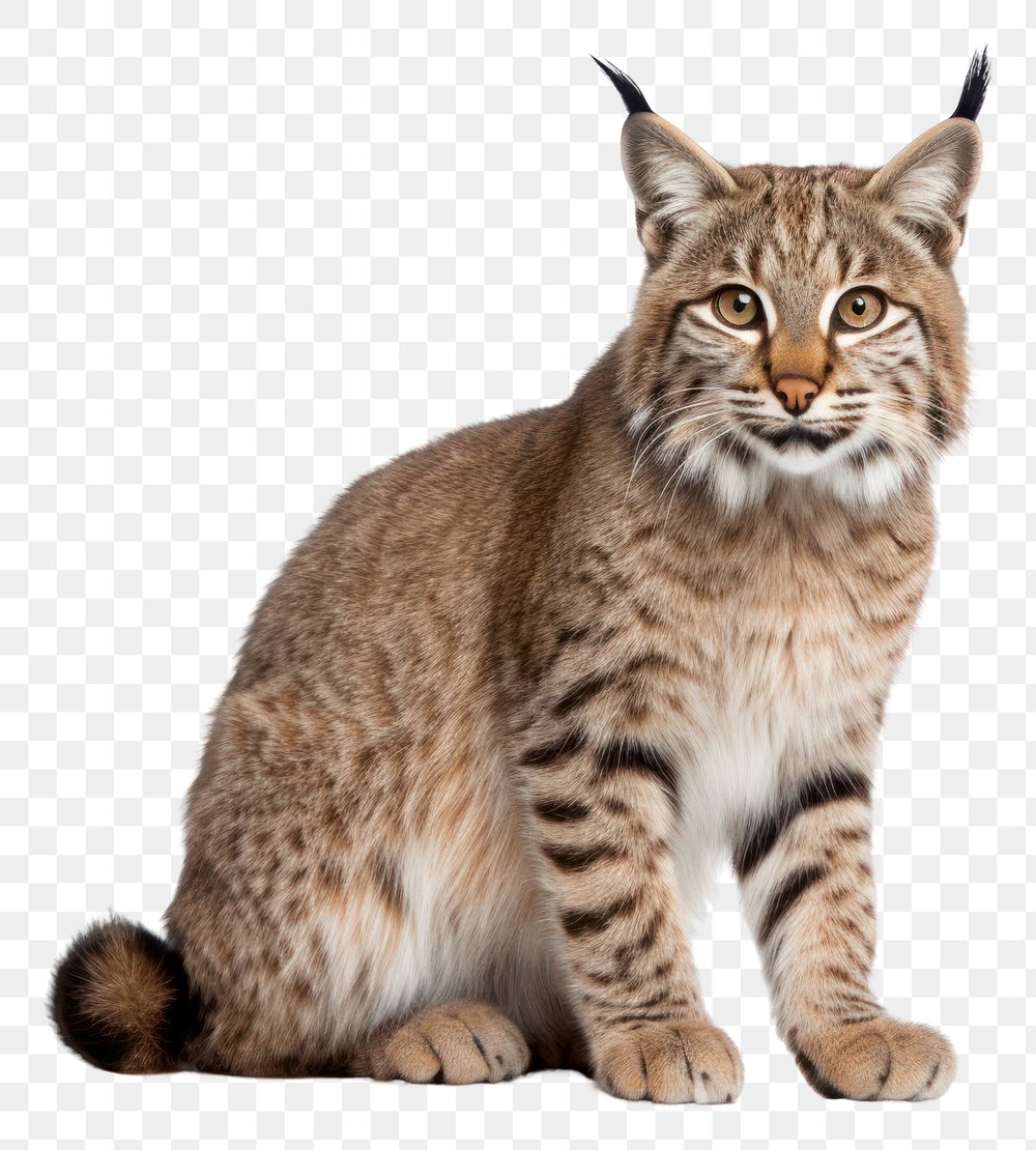 PNG Bobcat wildlife animal mammal. AI generated Image by rawpixel.