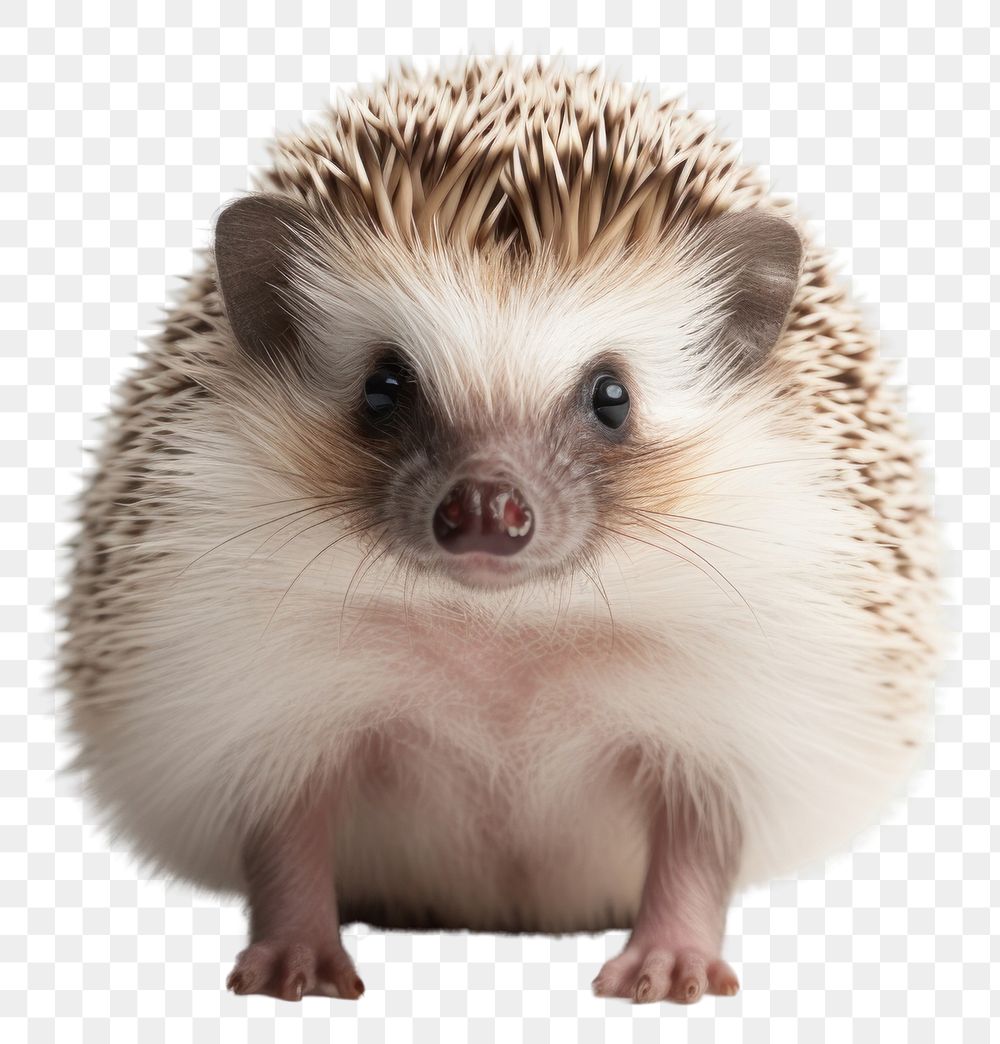 PNG  Hedgehog animal mammal rodent. AI generated Image by rawpixel.