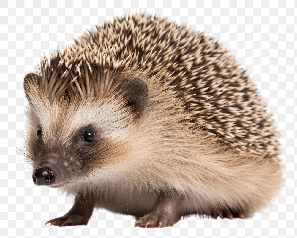 PNG  Hedgehog porcupine animal mammal. AI generated Image by rawpixel.