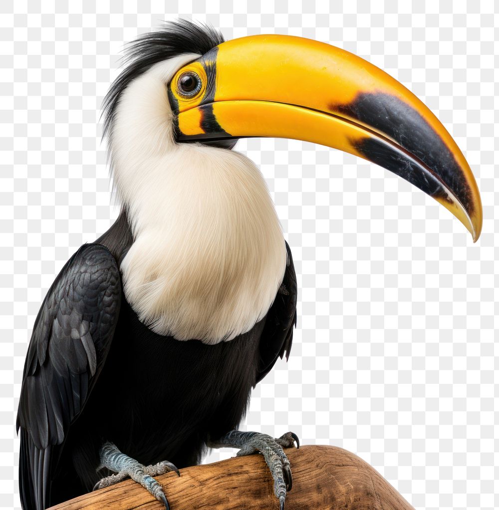 PNG Great hornbill animal toucan bird. AI generated Image by rawpixel.