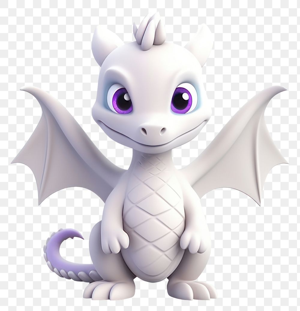 PNG  Dragon animal cute representation. AI generated Image by rawpixel.