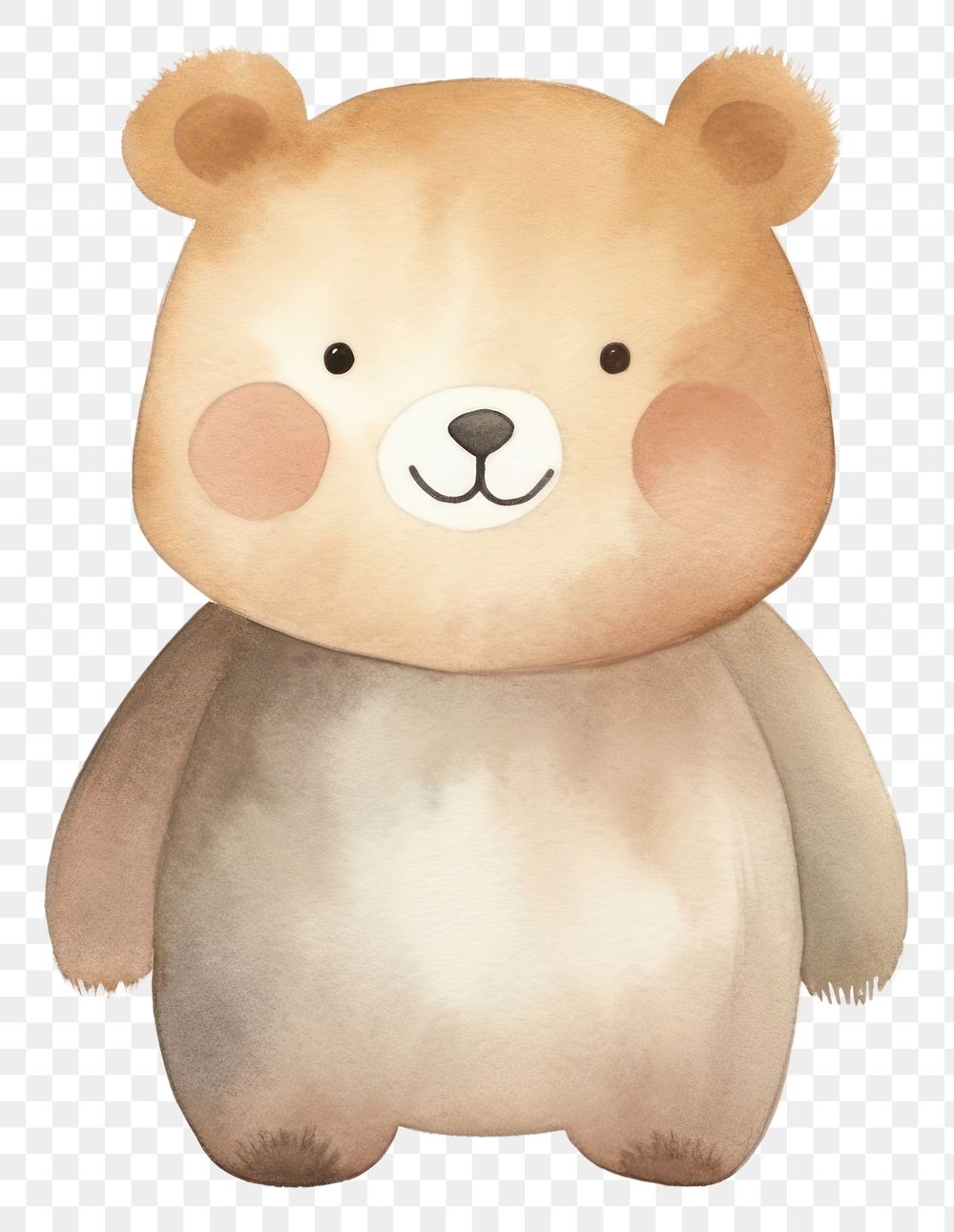 PNG Bear cartoon mammal animal. AI generated Image by rawpixel.