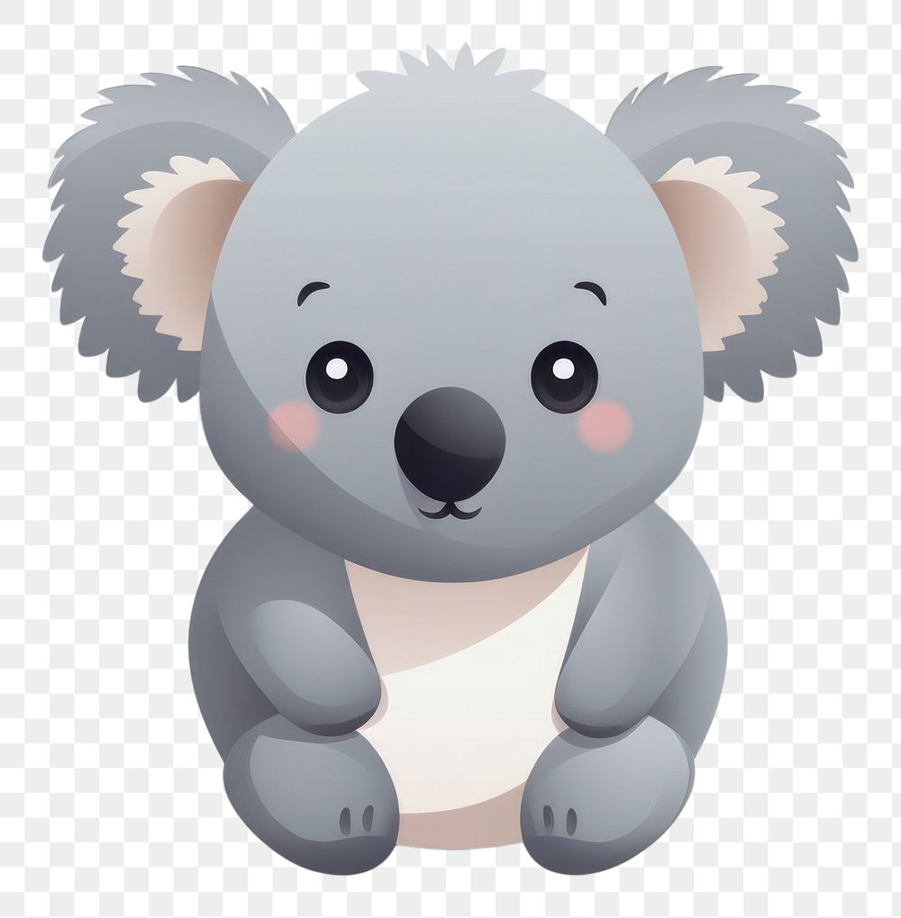 PNG  A koala mammal animal cute. AI generated Image by rawpixel.