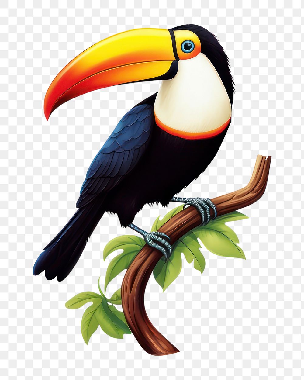 PNG Toucan bird animal beak. 