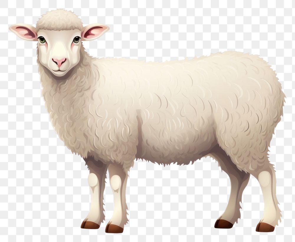 PNG Sheep animal livestock mammal. AI generated Image by rawpixel.