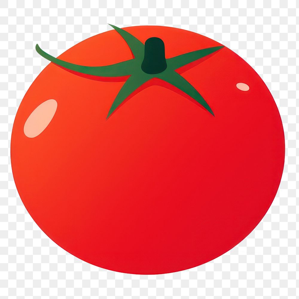 PNG A tomatoe vegetable plant food. AI generated Image by rawpixel.