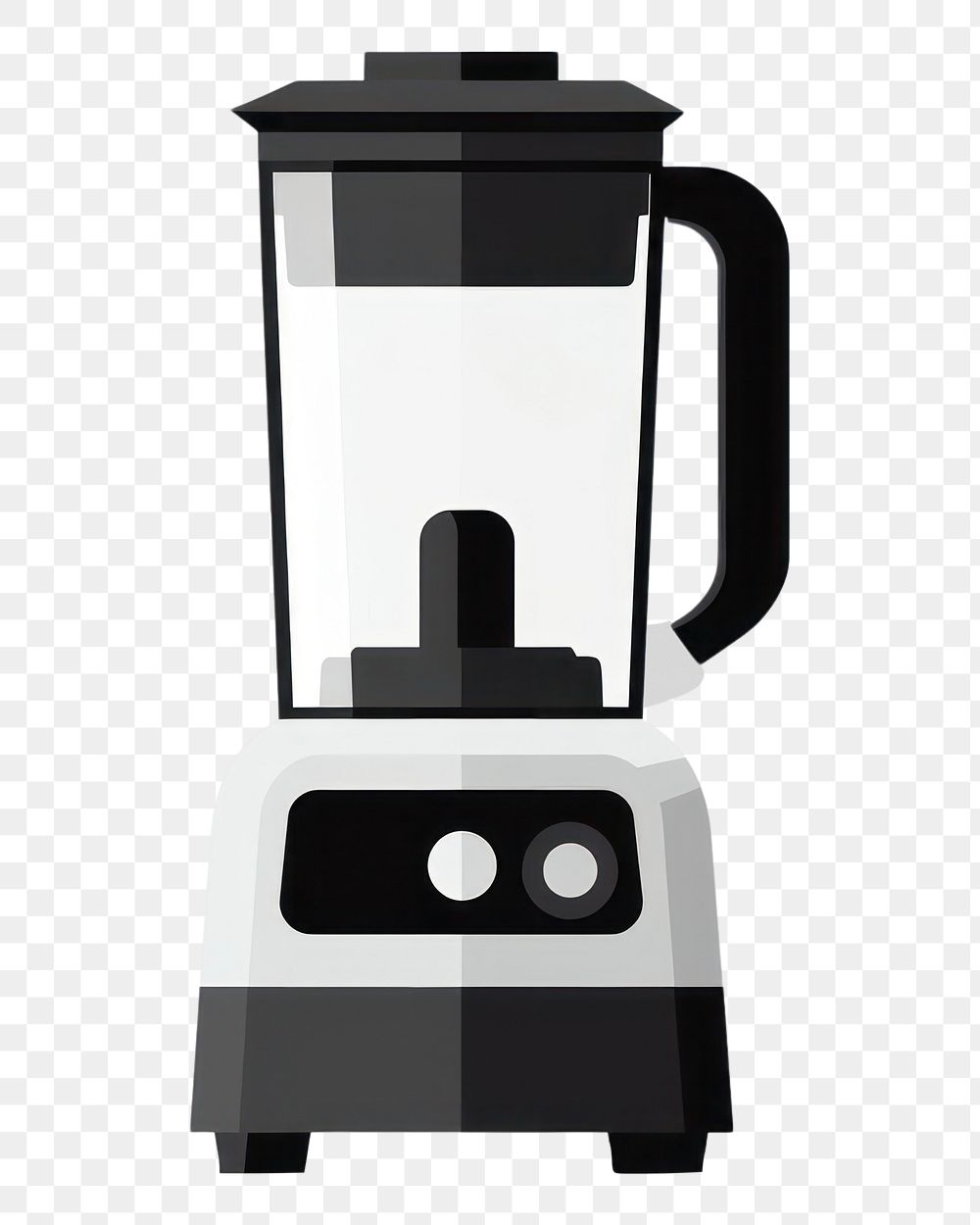 PNG An electric blender mixer white background coffeemaker. 