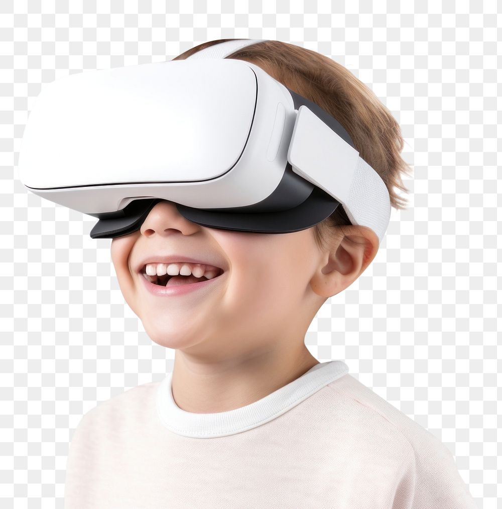 PNG Child wearing vr photo accessories photography. 