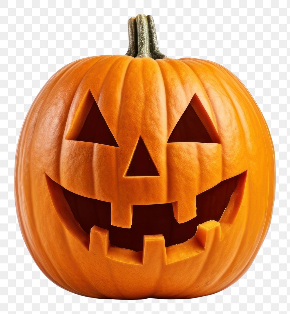 PNG Halloween Pumpkin halloween pumpkin vegetable. AI generated Image by rawpixel.