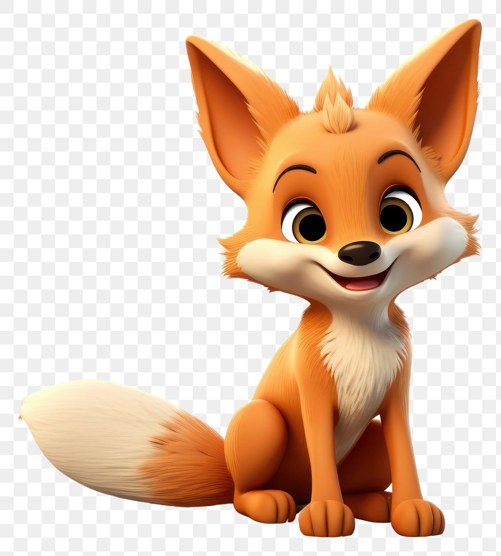 PNG Animal cartoon mammal fox. 