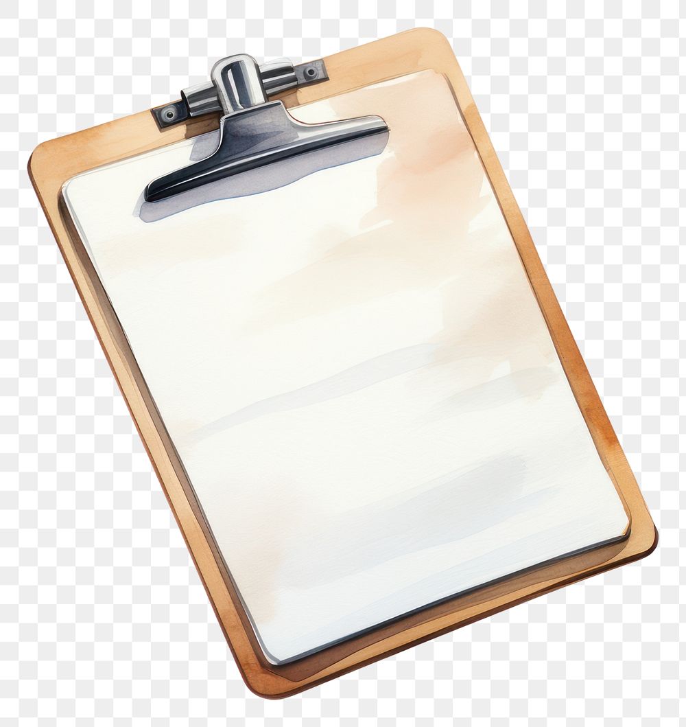 PNG Clipboard white background rectangle paper. AI generated Image by rawpixel.