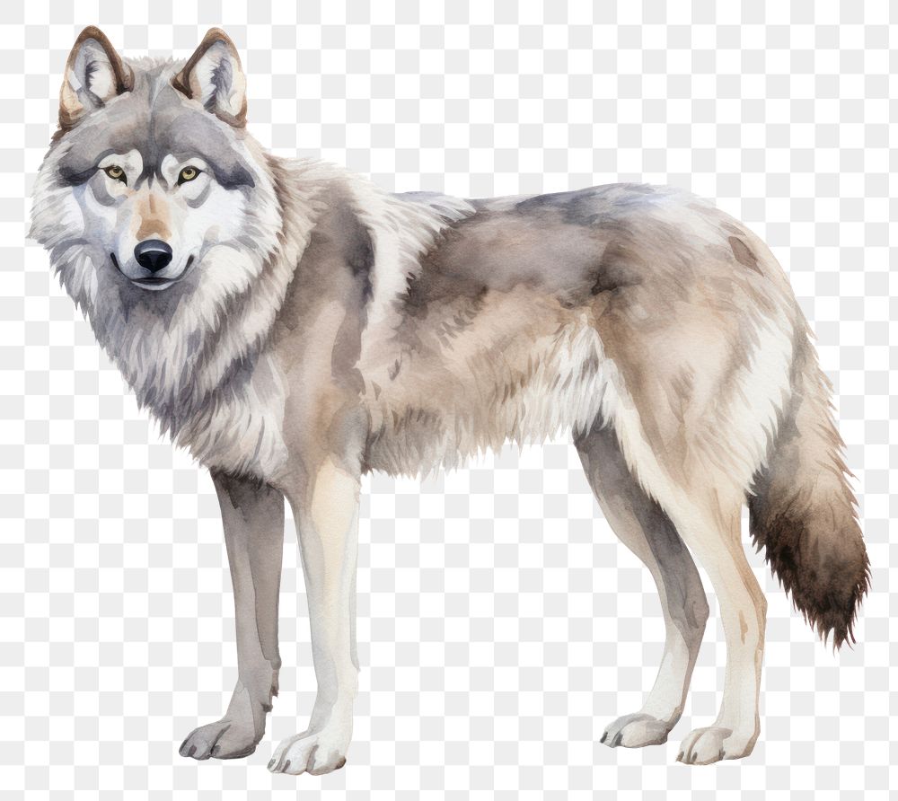 PNG Mammal animal coyote wolf. AI generated Image by rawpixel.