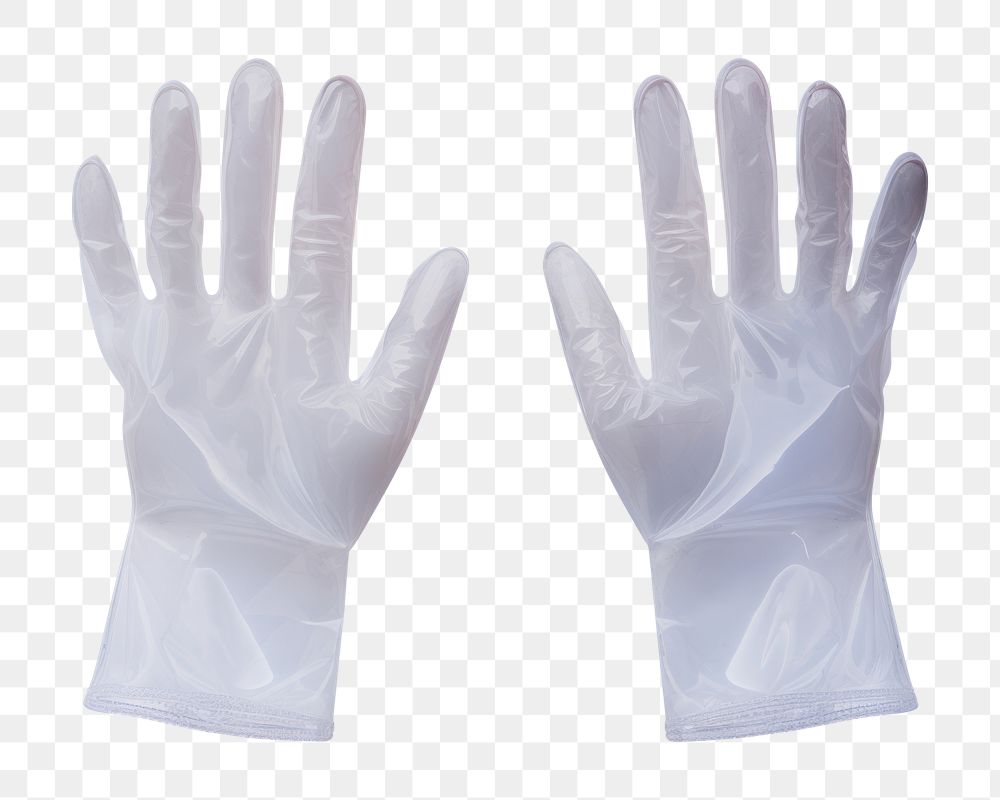 PNG Covid19 glove white hand. AI generated Image by rawpixel.