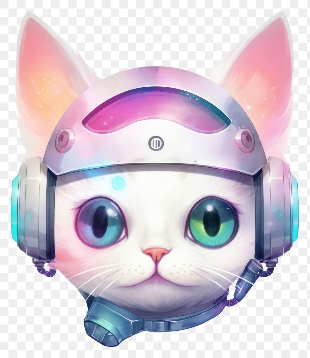 PNG Cat technology cute electronics. AI generated Image by rawpixel.