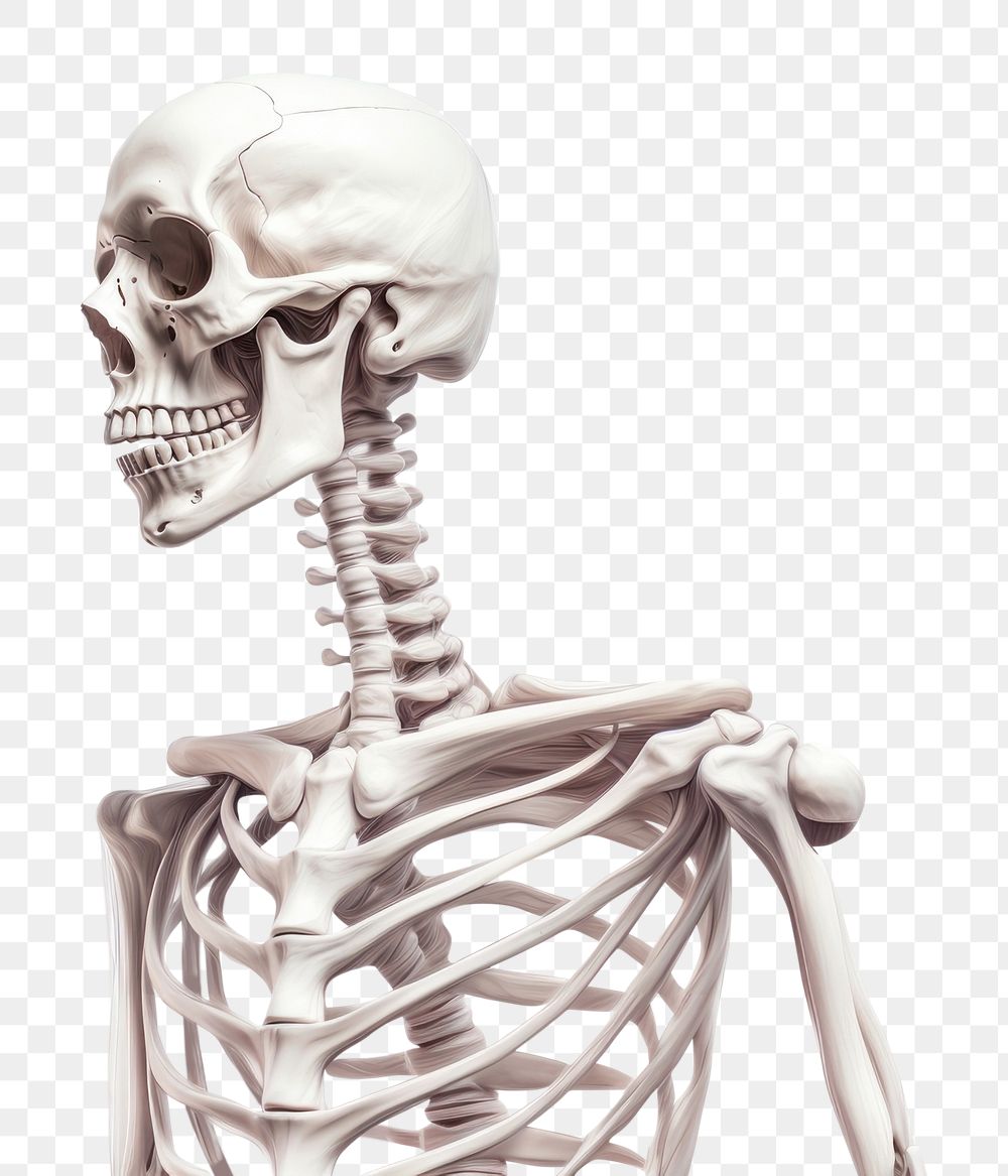 PNG Skeleton science anatomy. 