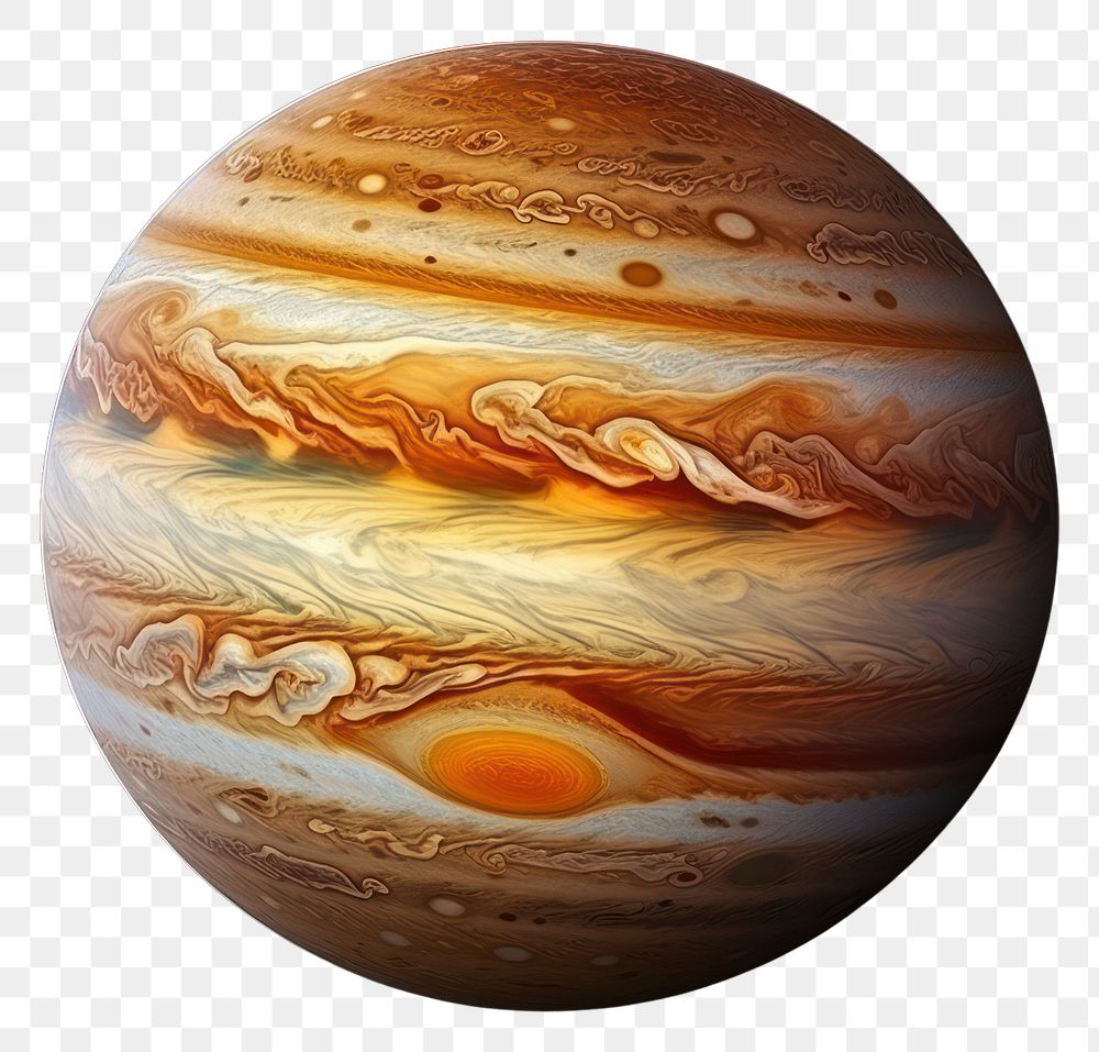 PNG Jupiter planet space astronomy. AI generated Image by rawpixel.