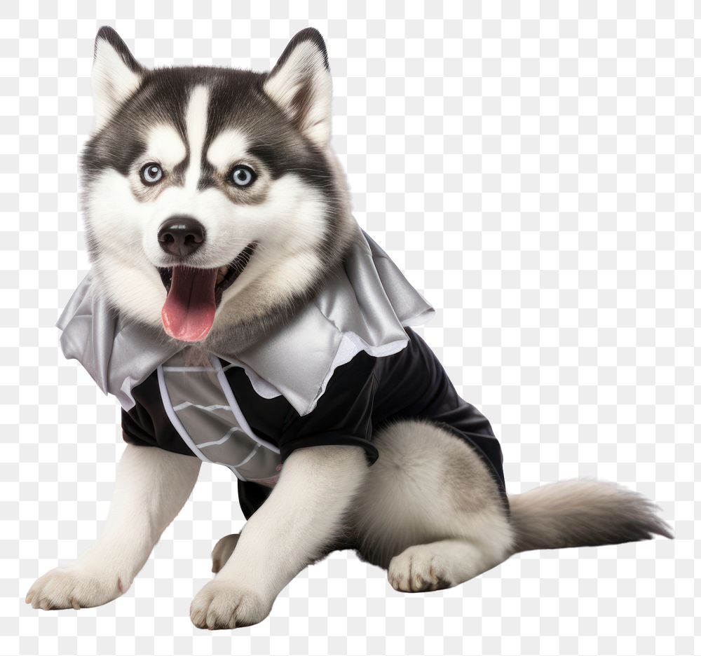 PNG Halloween costume mammal animal husky. 