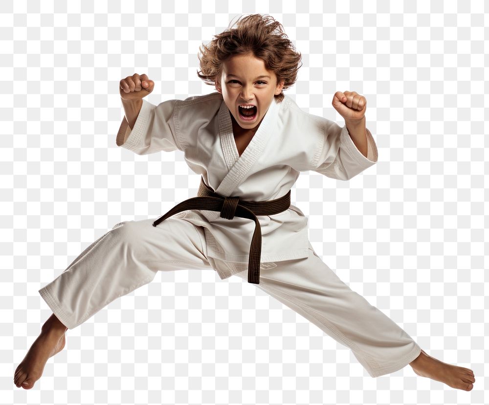 PNG Karate kid karate sports child. 