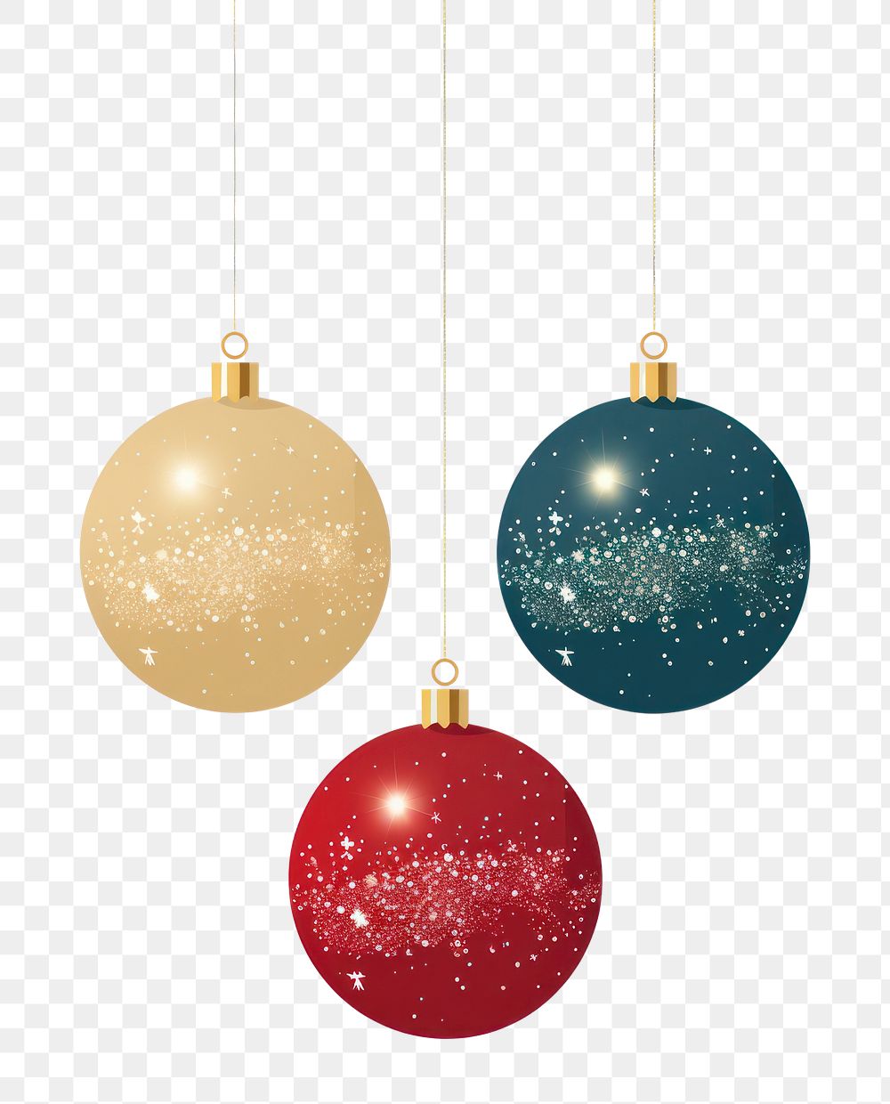 PNG Christmas balls christmas decoration lighting
