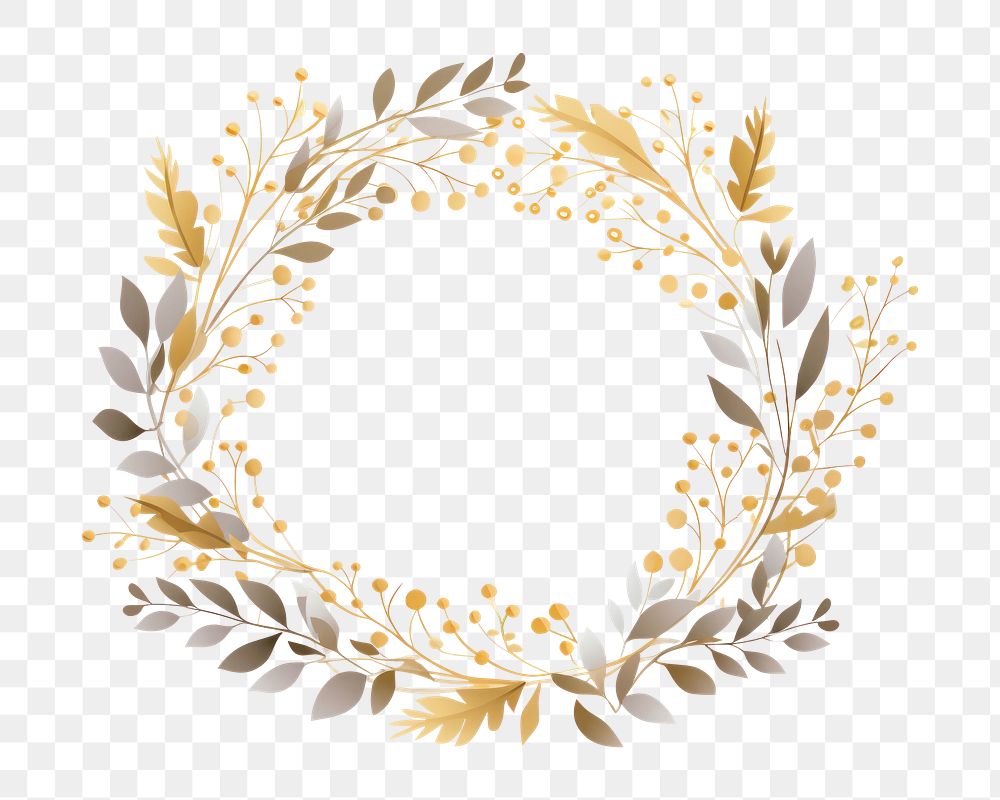 PNG A Christmas wreath decoration pattern white background. AI generated Image by rawpixel.