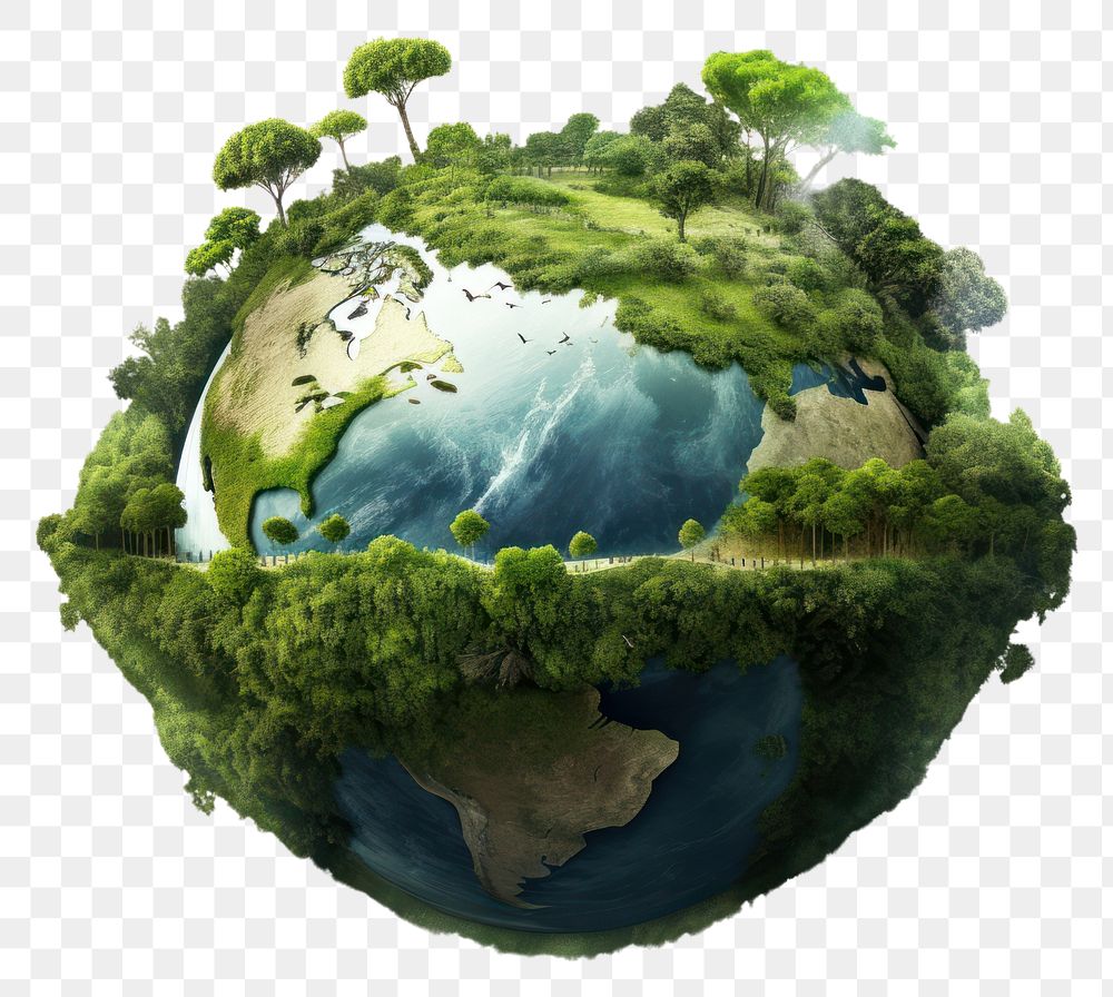 PNG Save green earth outdoors planet nature. AI generated Image by rawpixel.