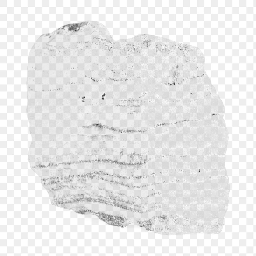 PNG Marble rock texture effect, transparent background