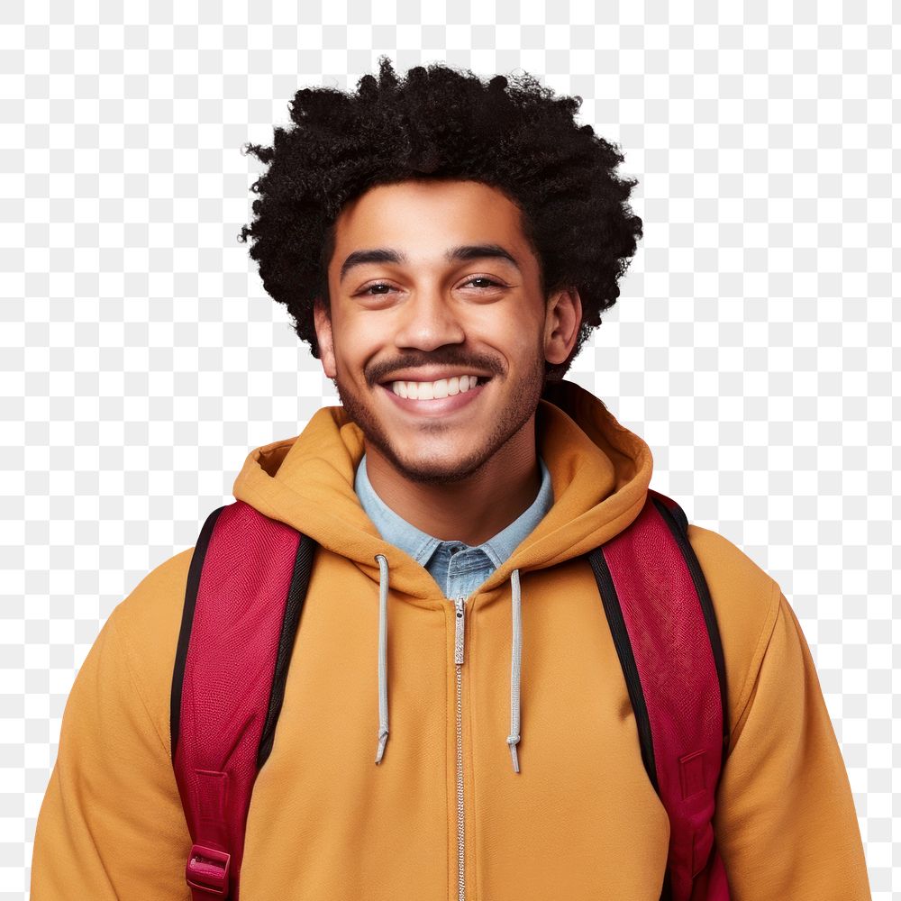 PNG Laughing portrait jacket adult. AI generated Image by rawpixel.