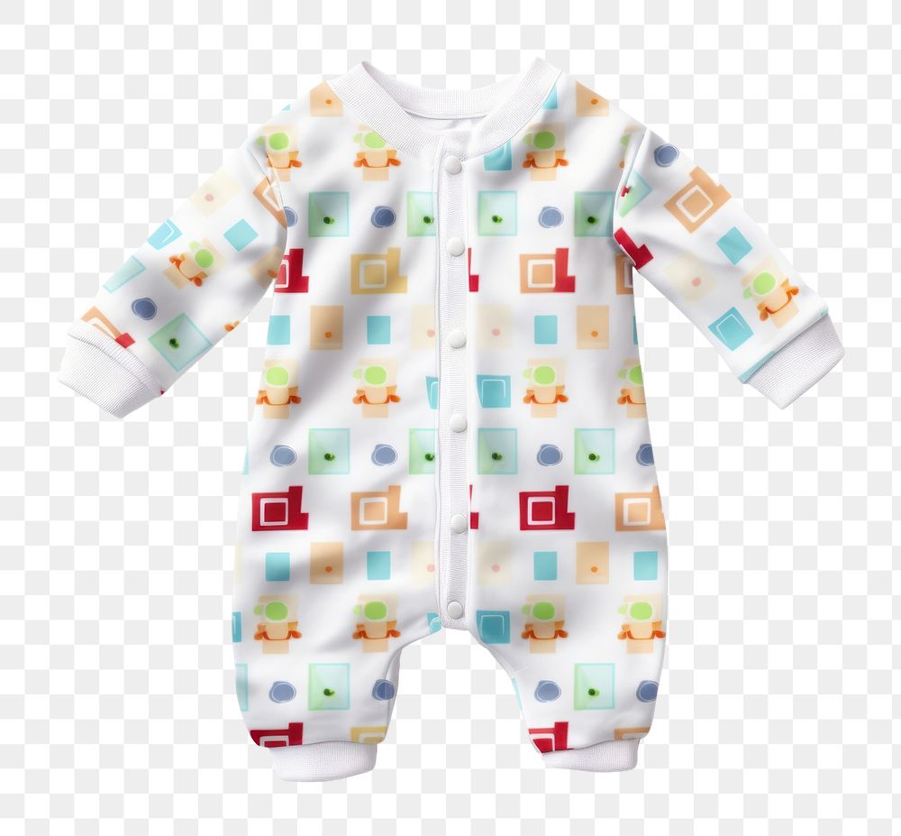 PNG Baby pajamas white background outerwear innocence. AI generated Image by rawpixel.