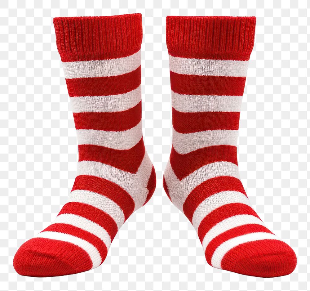 PNG Christmas socks white white background celebration. AI generated Image by rawpixel.