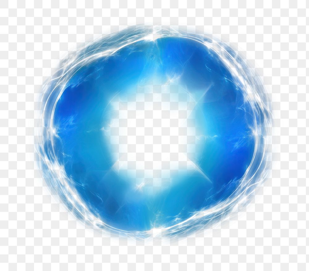 PNG Magic circle sphere night blue. AI generated Image by rawpixel.