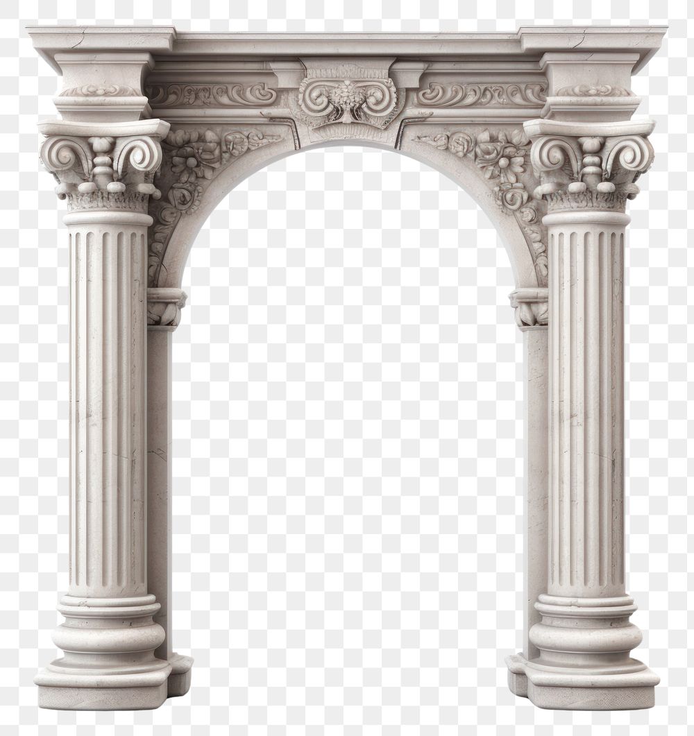 PNG Antique arch architecture column ancient. .