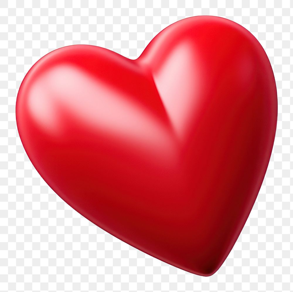 PNG Heart romance symbol shape. 