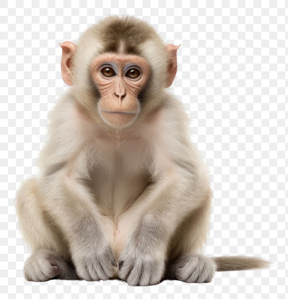 PNG Monkey wildlife mammal animal. AI generated Image by rawpixel.