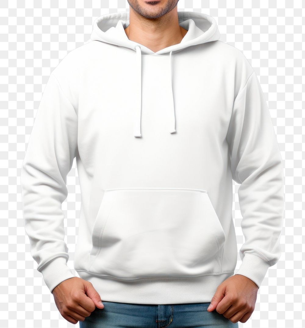 PNG Hoodie sweatshirt hood sweater sleeve. AI generated Image by rawpixel.