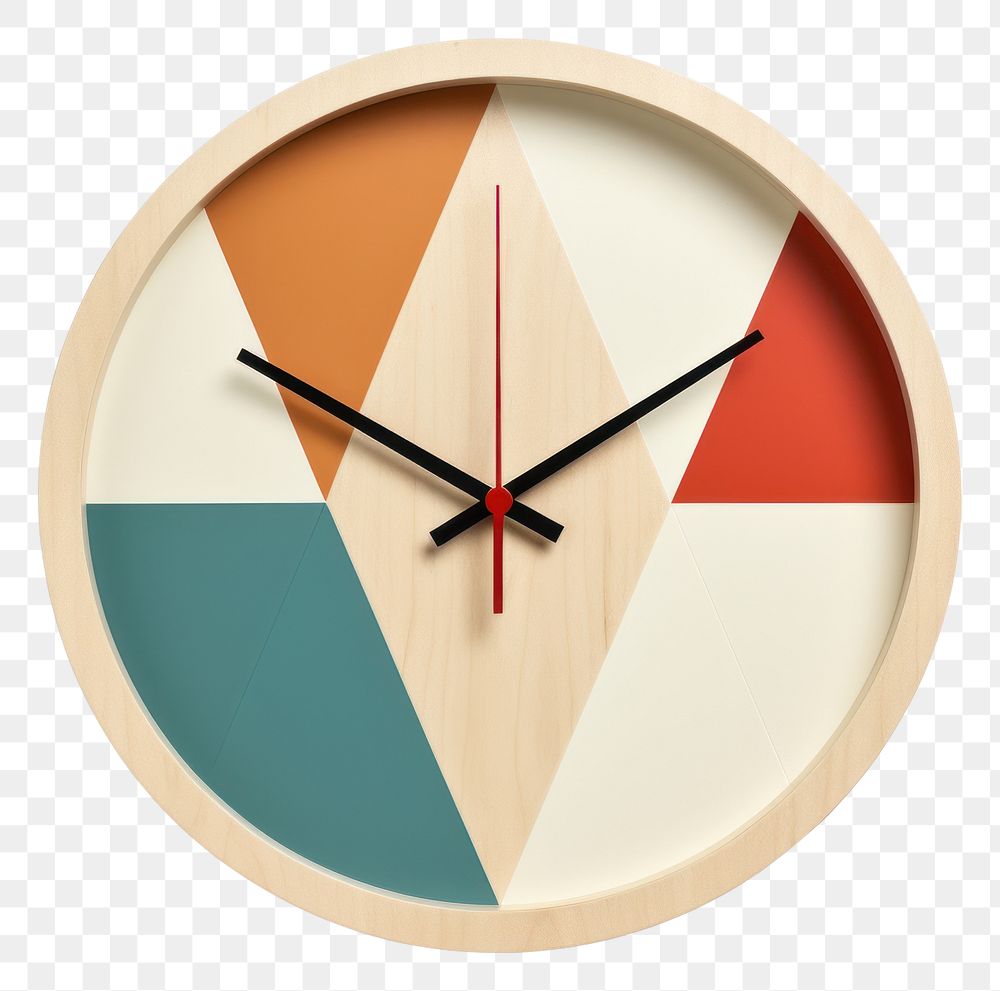 PNG Modern wall clock dartboard accuracy sundial. AI generated Image by rawpixel.
