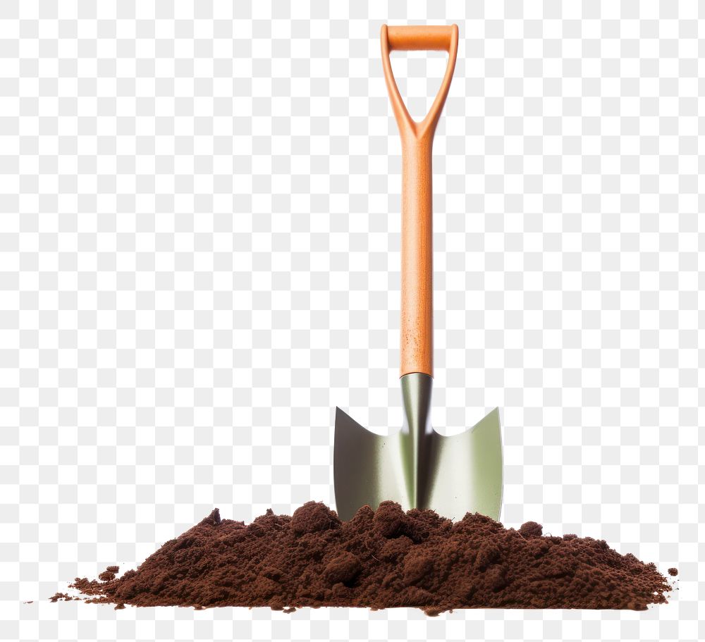 PNG  Shovel shovel soil tool. AI generated Image by rawpixel.