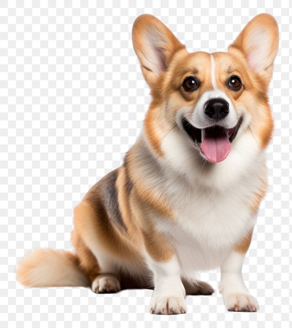 PNG  Cute dog mammal animal pet. AI generated Image by rawpixel.