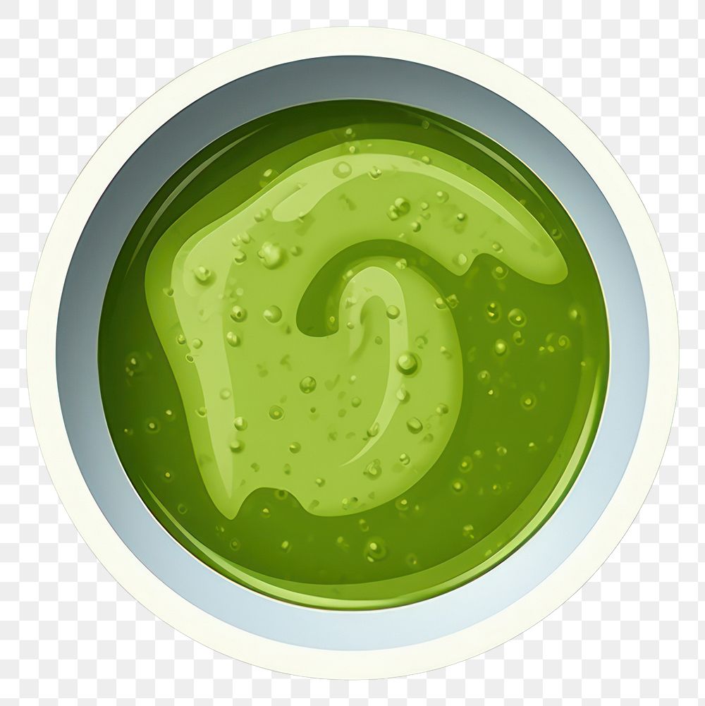 PNG Green food bowl refreshment. AI generated Image by rawpixel.