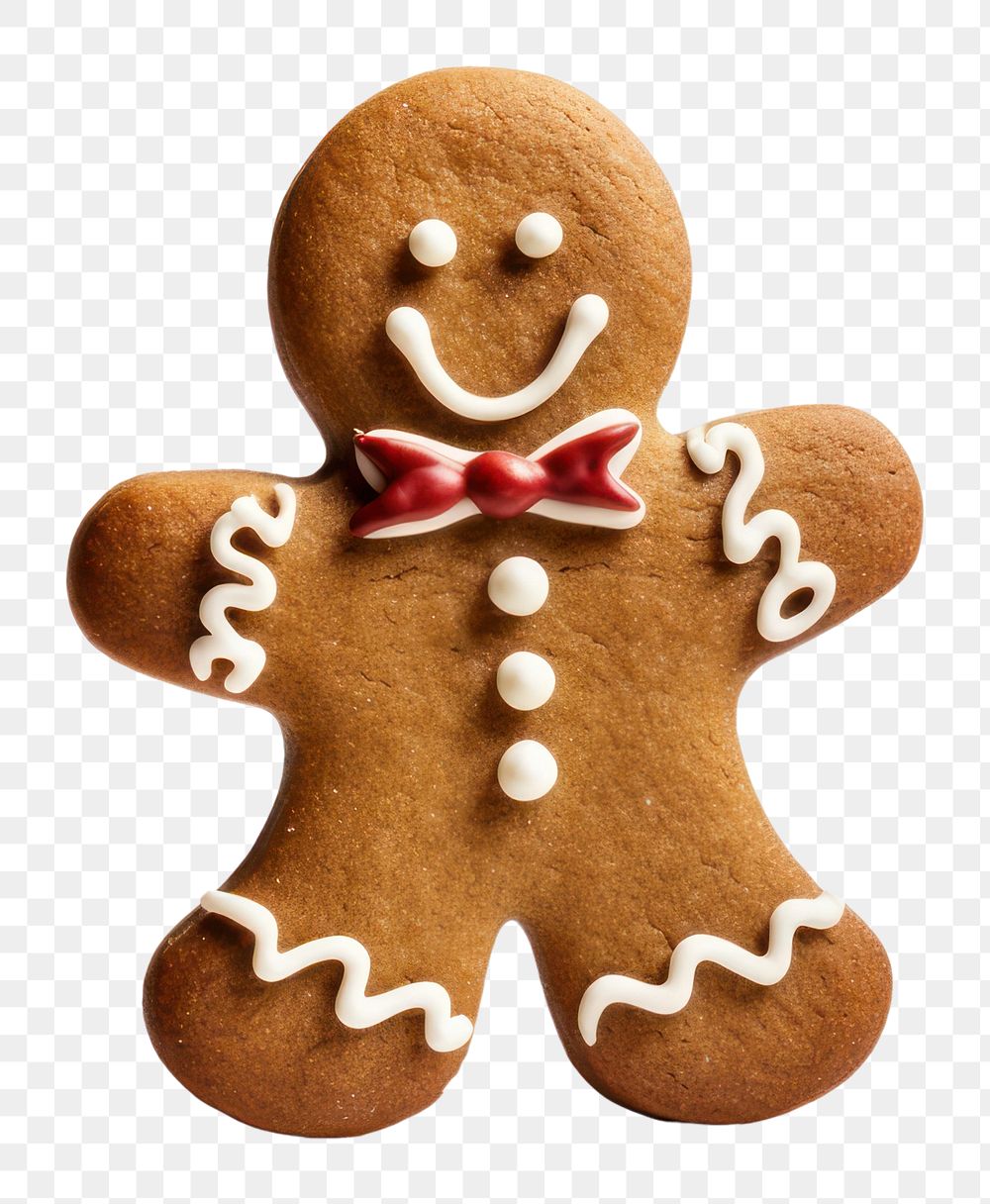 PNG Bakery gingerbread snowman cookie
